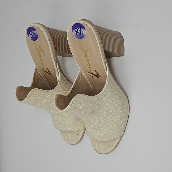 Seven7 Isabella Alligator Embossed Mule Size 8.5 - Picture 3 of 10